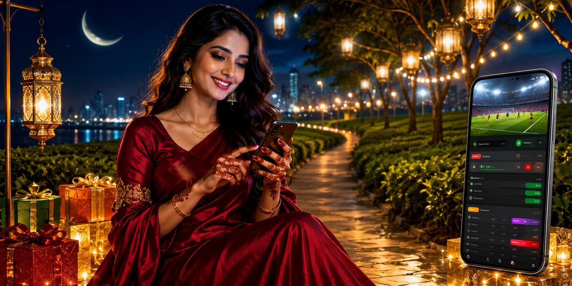 চট্টগ্রামে ঈদ উৎসবে মোবাইল ক্যাসিনো উপভোগ করছেন একজন প্রাপ্তবয়স্ক ব্যবহারকারী