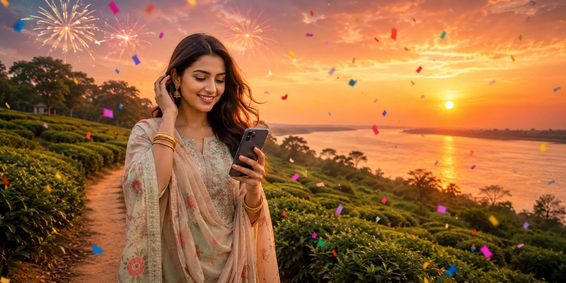রাজশাহীতে ঈদ উৎসবে মোবাইল ক্যাসিনো উপভোগ করছেন একজন ব্যবহারকারী
