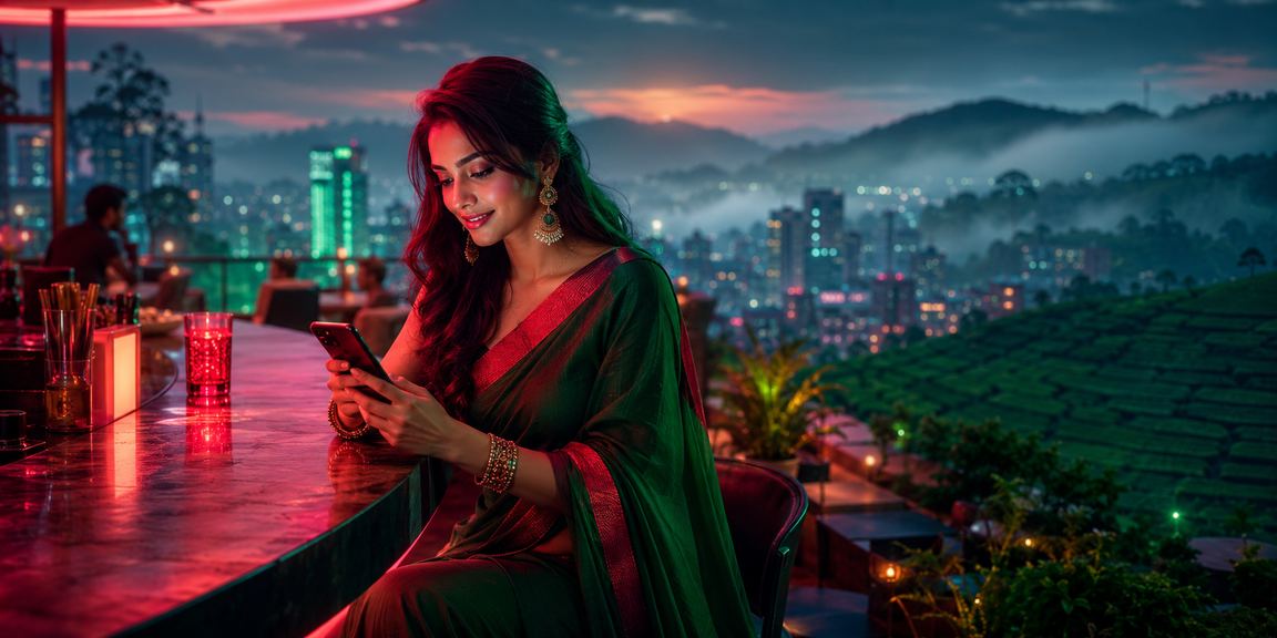 সিলেটে মোবাইলে পেমেন্ট করছেন একজন ব্যবহারকারী